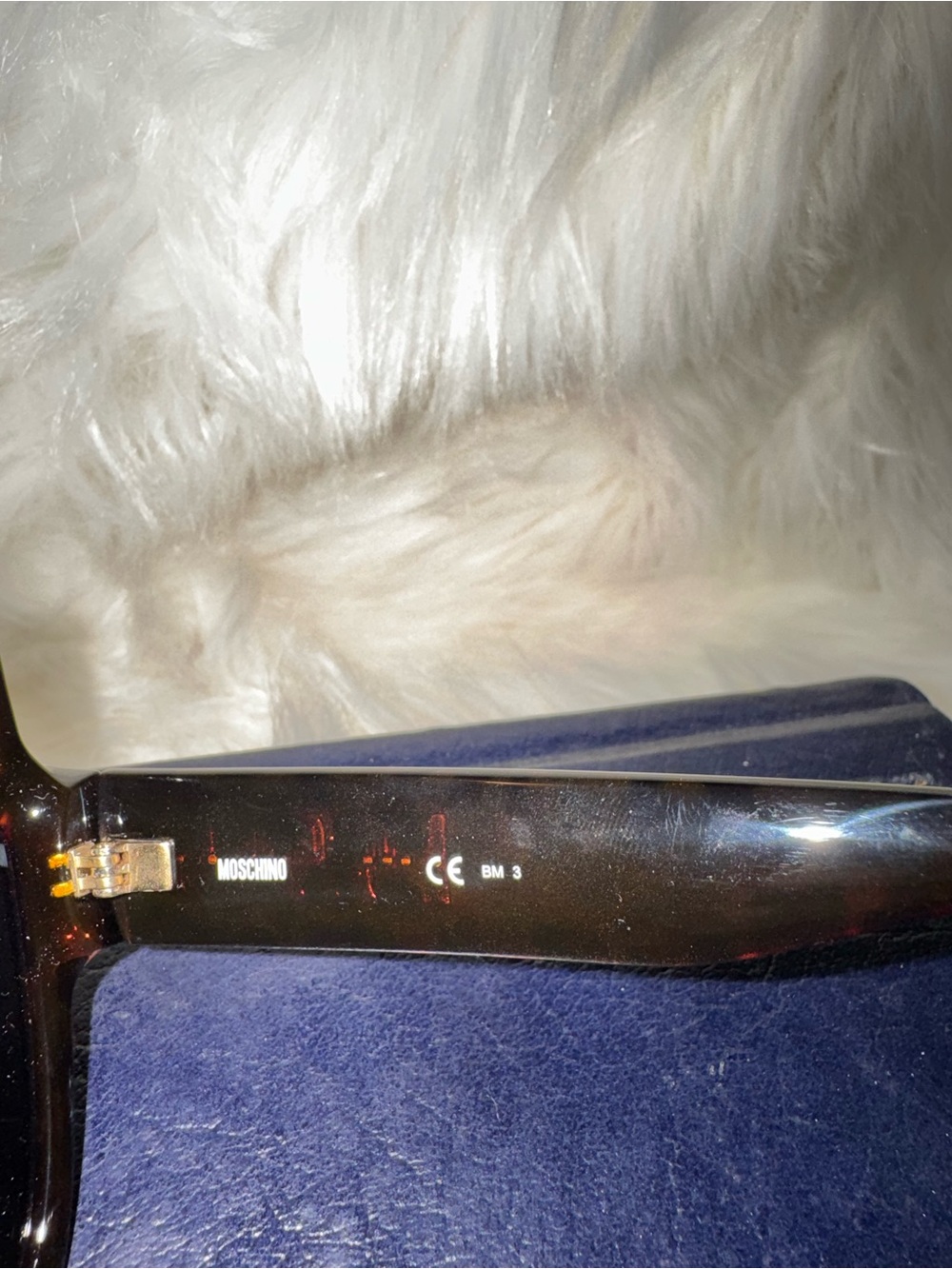 Moschino Tortoiseshell Cat-Eye Sunglasses - Brown - Picture 6 of 6